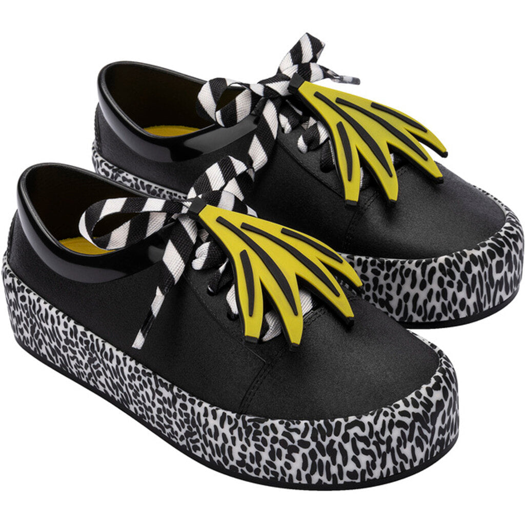 Mini Melissa STREET FABULA KIDS SNEAKER AJ994 BLACK/YELLOW