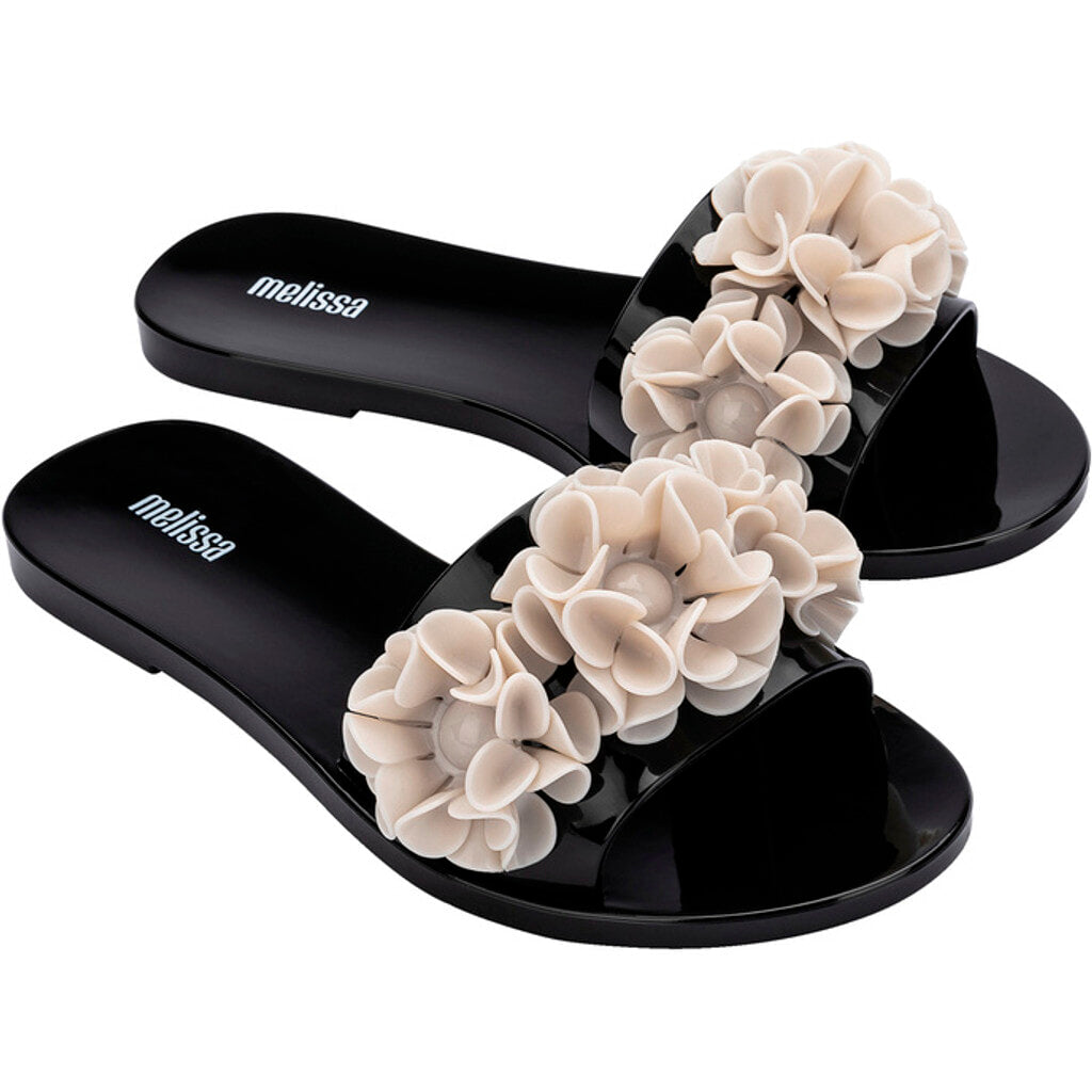 Melissa Melissa Babe Springtime SLIDE AW091 BLACK/BEIGE