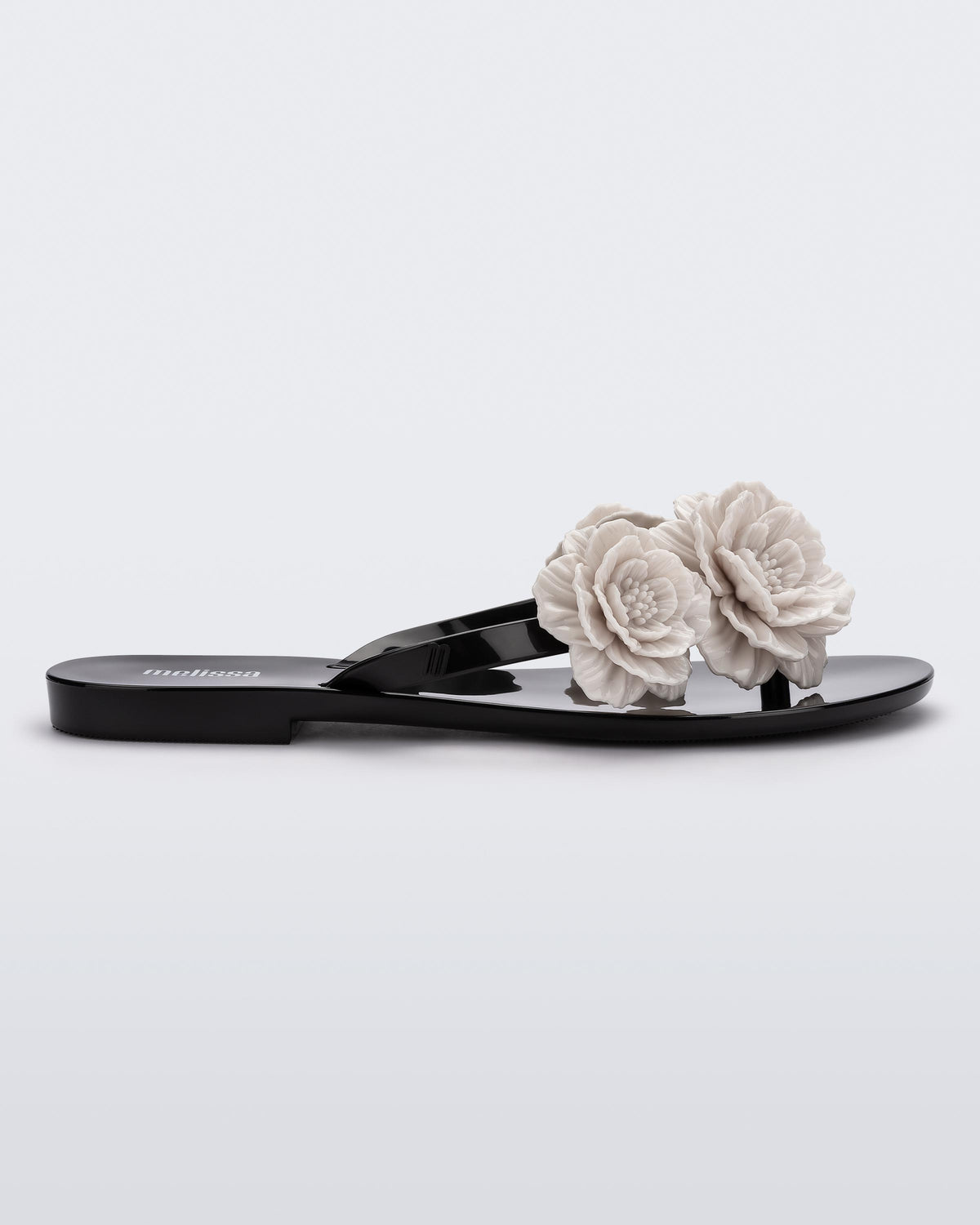 Melissa Harmonic Springtime FLIP FLOP AT136 BLACK/BEIGE
