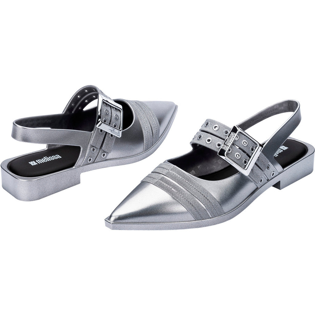 Melissa Melissa Ladylike Ad SANDAL BE586 SILVER/BLACK