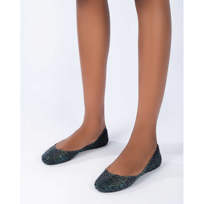Melissa Melissa Campana Papel Ad BALLERINA AF046 BLACK FURTACOR