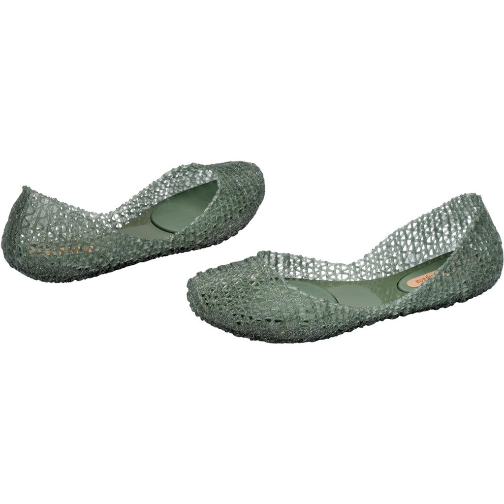 Melissa Melissa Campana Papel Ad BALLERINA BK847 GLITTER GREEN