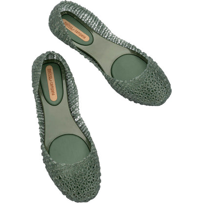 Melissa Melissa Campana Papel Ad BALLERINA BK847 GLITTER GREEN