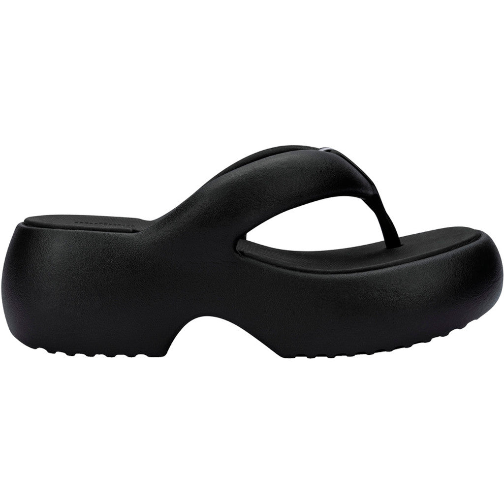 Melissa Melissa Free Fuzzy Platform Ad SANDAL AZ053 BLACK