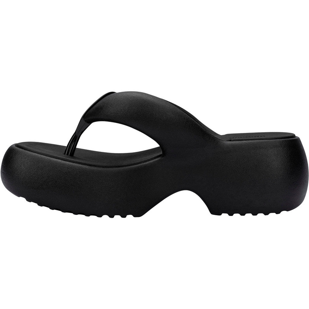 Melissa Melissa Free Fuzzy Platform Ad SANDAL AZ053 BLACK