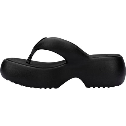 Melissa Melissa Free Fuzzy Platform Ad SANDAL AZ053 BLACK