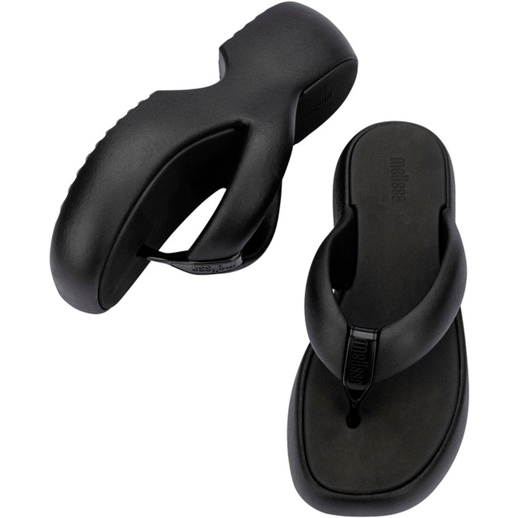Melissa Melissa Free Fuzzy Platform Ad SANDAL AZ053 BLACK