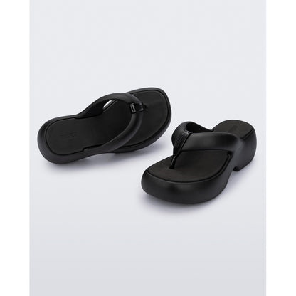 Melissa Melissa Free Fuzzy Platform Ad SANDAL AZ053 BLACK