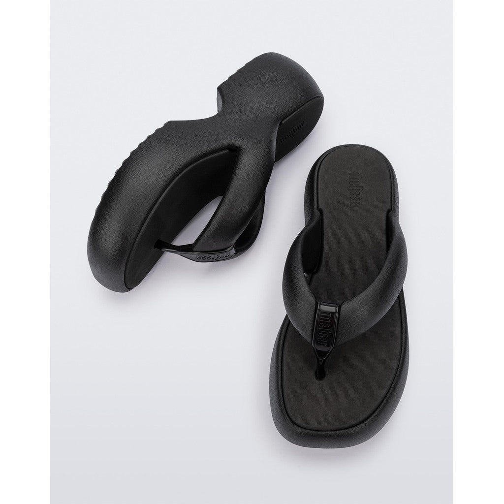 Melissa Melissa Free Fuzzy Platform Ad SANDAL AZ053 BLACK