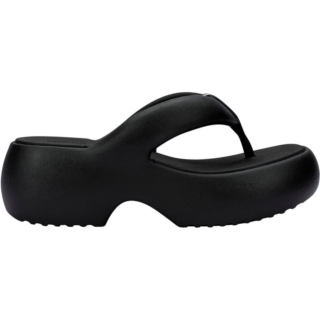 Melissa Melissa Free Fuzzy Platform Ad SANDAL AZ053 BLACK