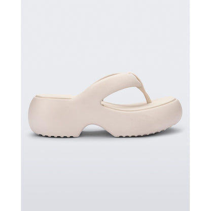 Melissa Melissa Free Fuzzy Platform Ad SANDAL BB480 BEIGE