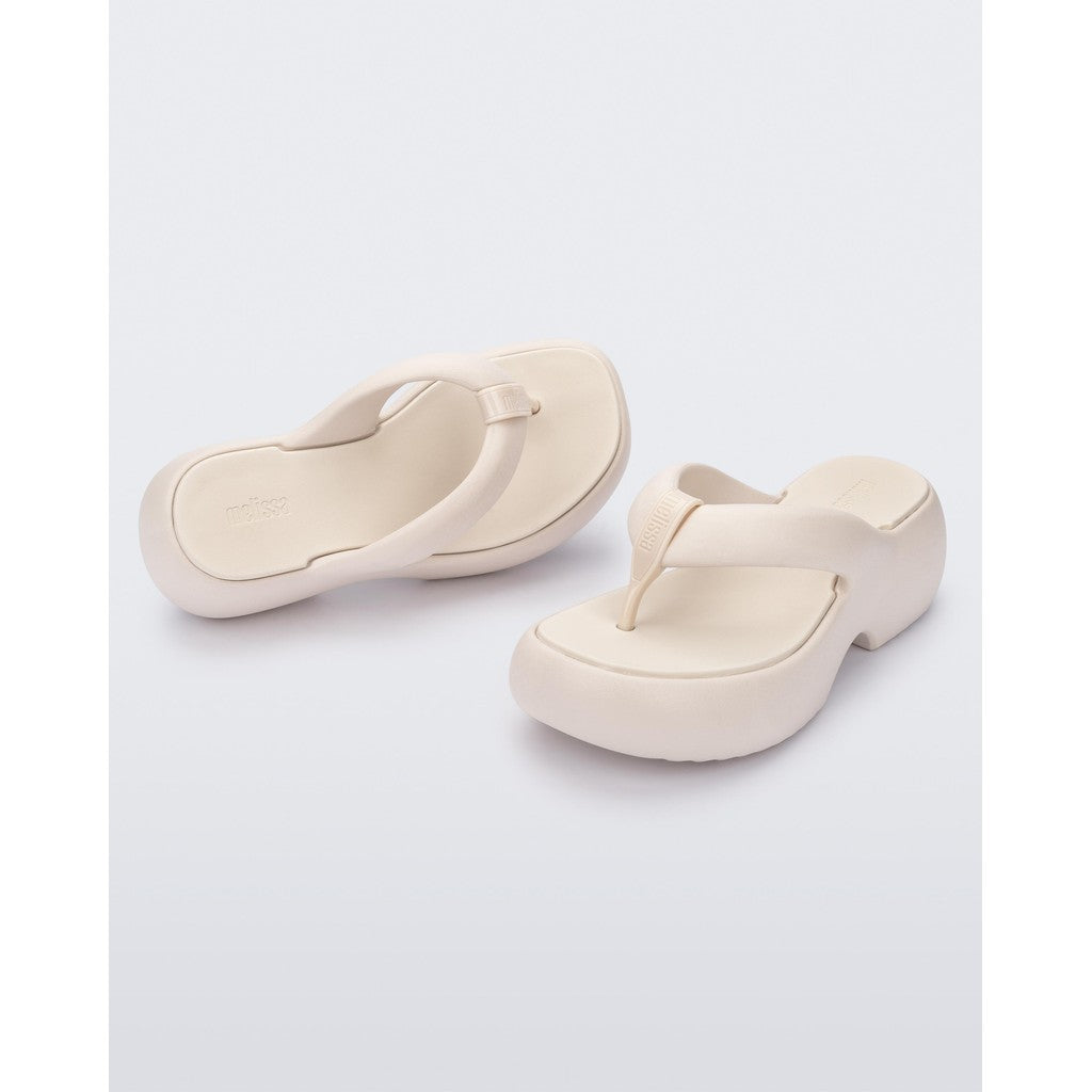 Melissa Melissa Free Fuzzy Platform Ad SANDAL BB480 BEIGE