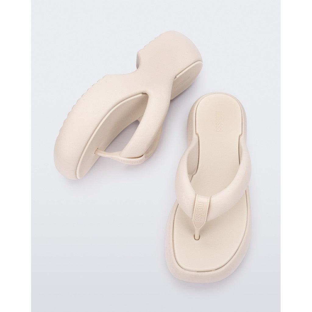 Melissa Melissa Free Fuzzy Platform Ad SANDAL BB480 BEIGE