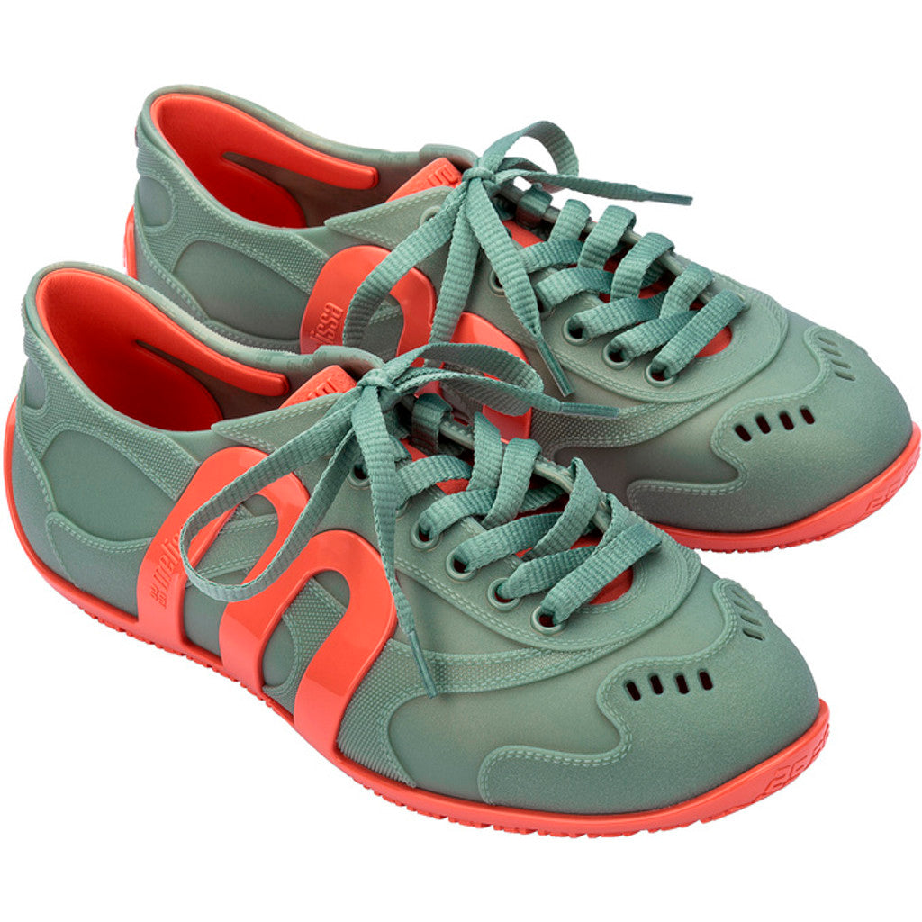 Melissa Melissa Motion Ad SNEAKER BK456 ORANGE/GREEN