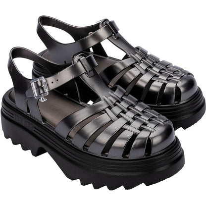 Melissa Melissa Possession Platform Ii Ad PLATFORM AX291 BLACK/SILVER