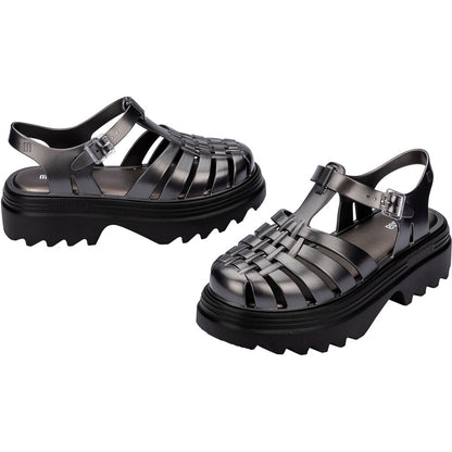 Melissa Melissa Possession Platform Ii Ad PLATFORM AX291 BLACK/SILVER