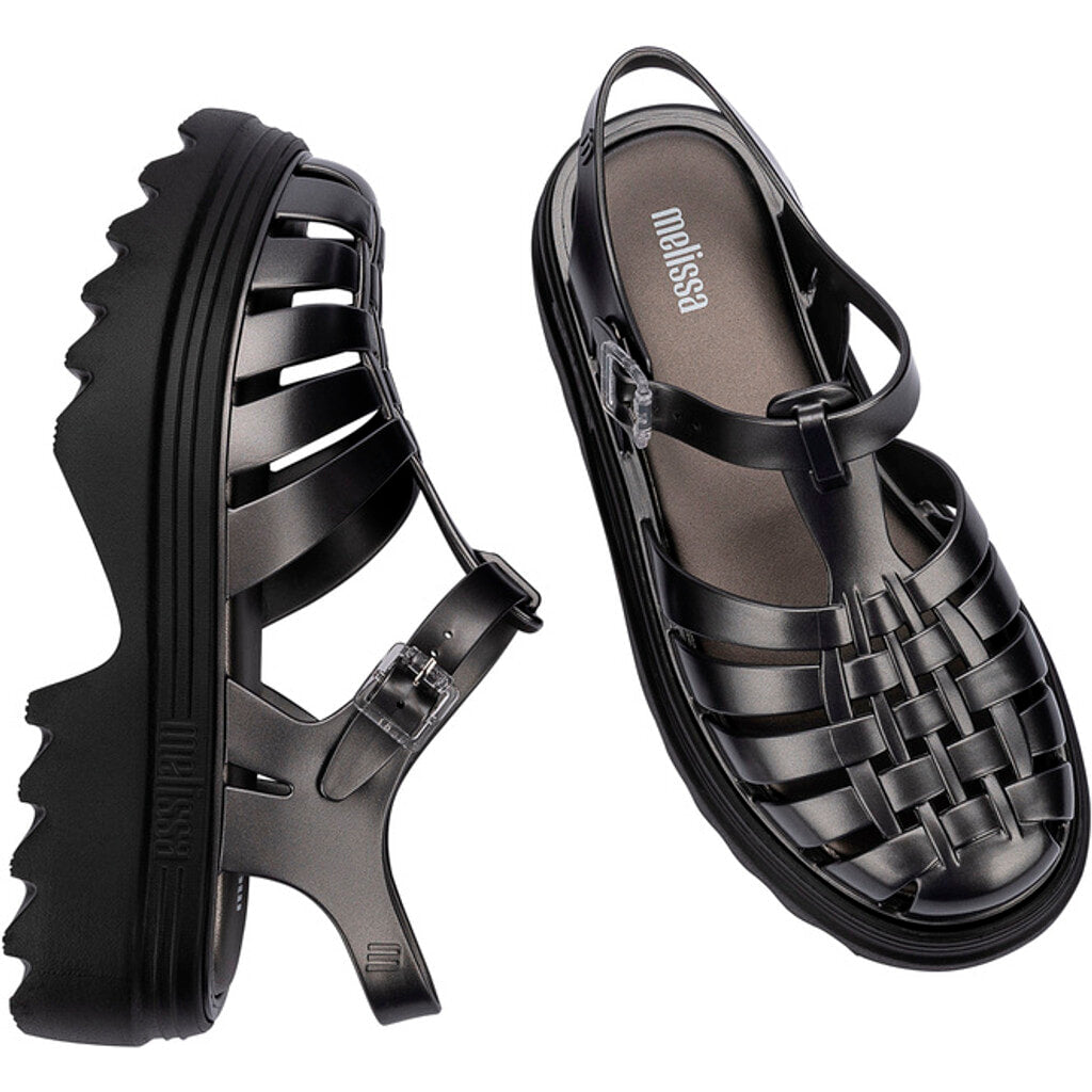 Melissa Melissa Possession Platform Ii Ad PLATFORM AX291 BLACK/SILVER