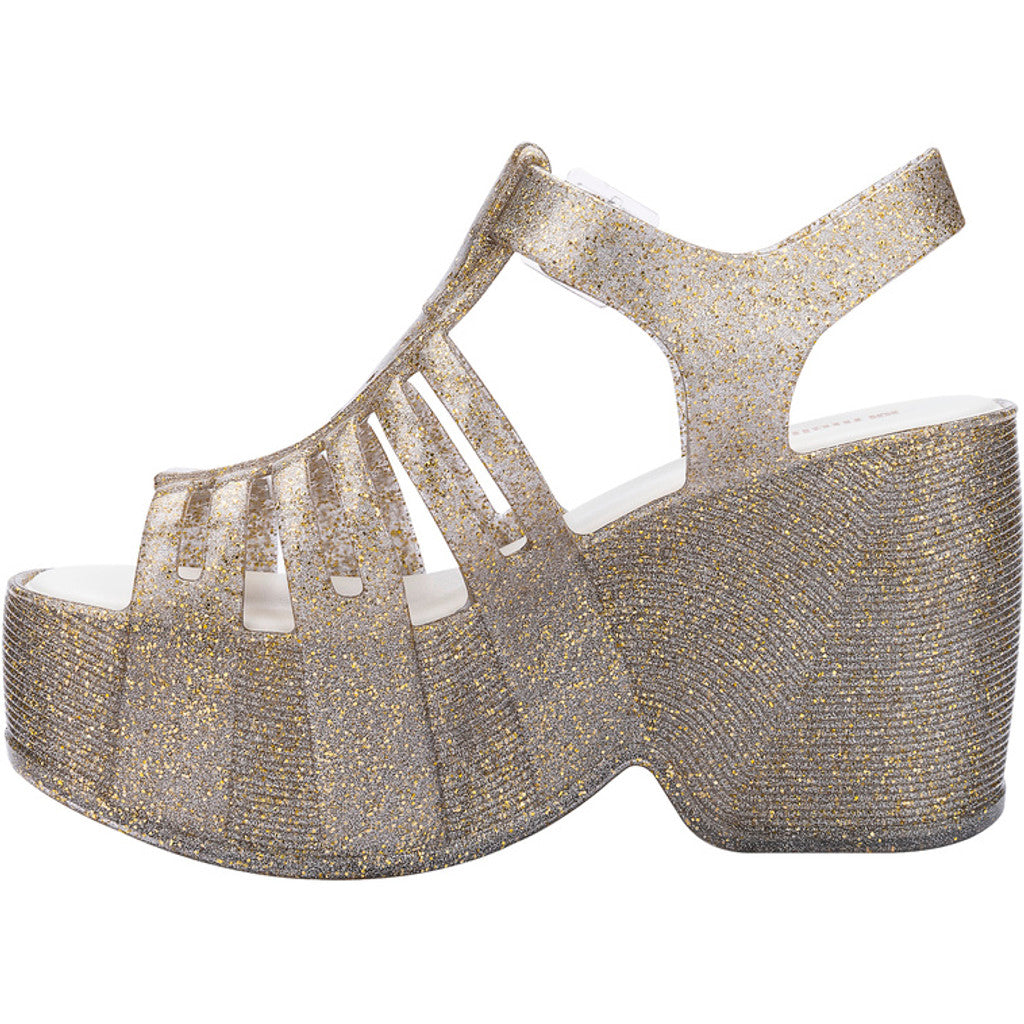 Melissa MELISSA STATION 79 PLATFORM II AD  BE311 GLITTER GOLD