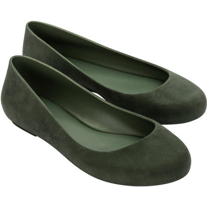 Melissa MELISSA SWEET LOVE BASIC VELVET AD. BALLERINA AO519 GREEN