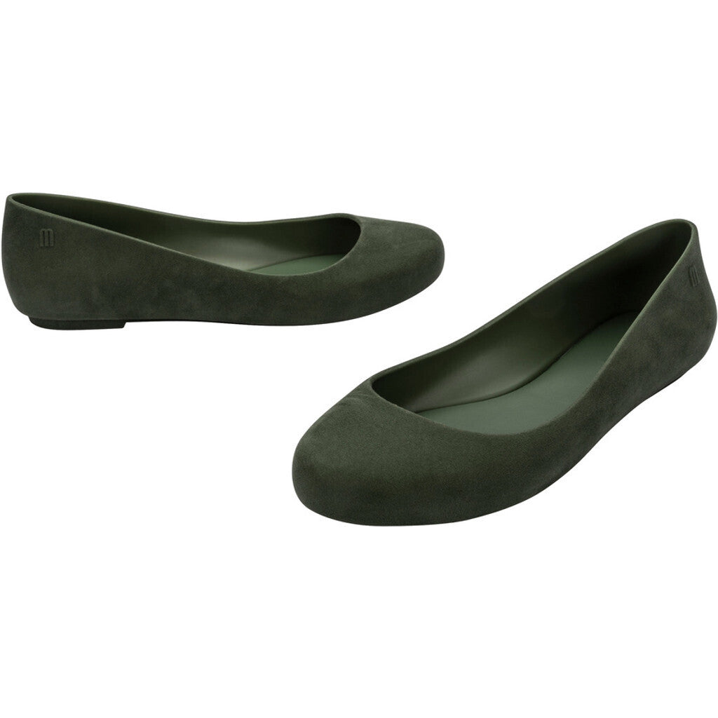 Melissa MELISSA SWEET LOVE BASIC VELVET AD. BALLERINA AO519 GREEN