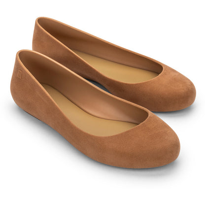 Melissa MELISSA SWEET LOVE BASIC VELVET AD. BALLERINA AO521 BROWN