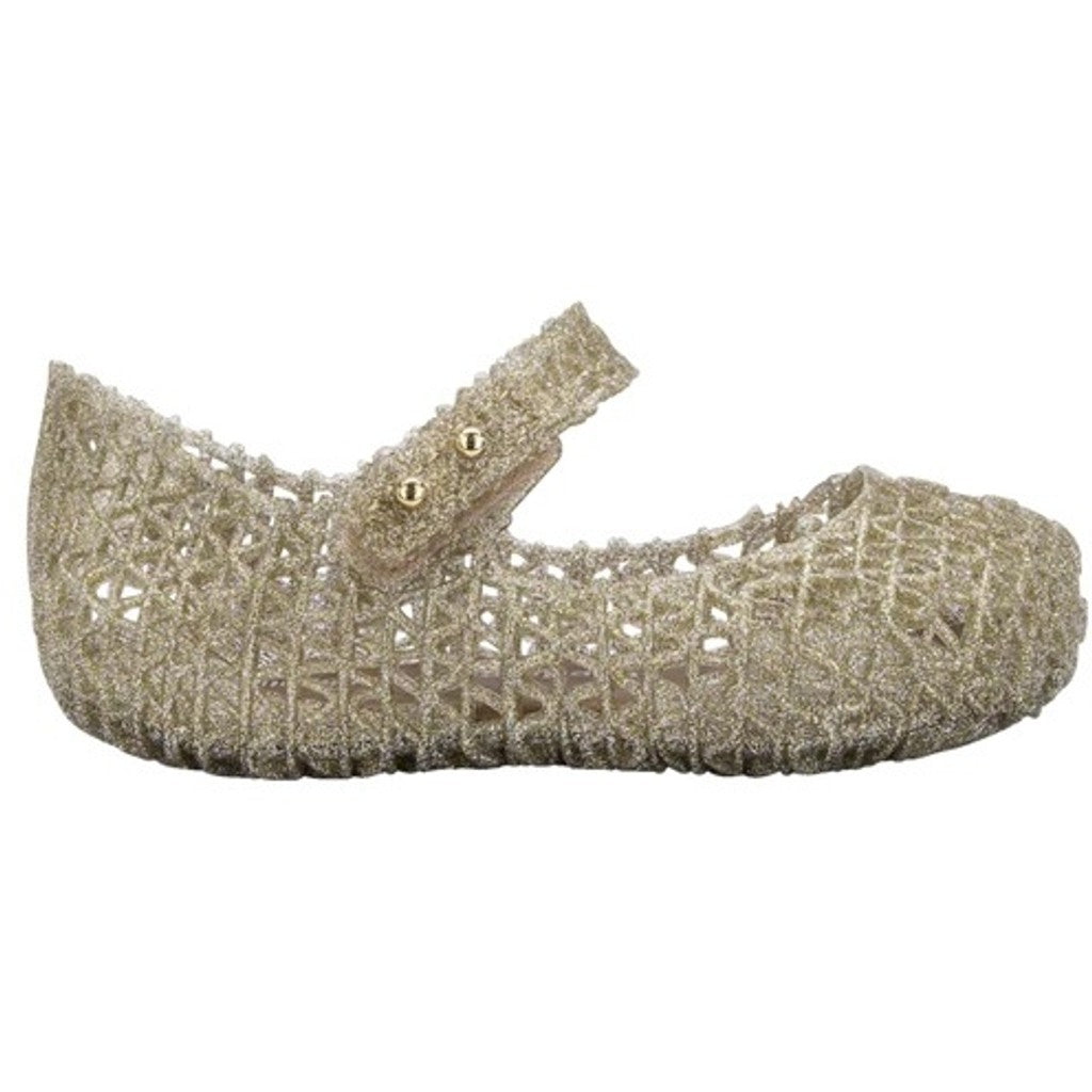 Mini Melissa Mini Melissa Campana Papel Bb BALLERINA 50712 GOLD GLITTER