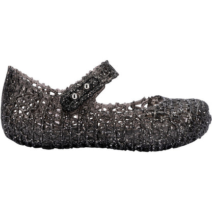 Mini Melissa Mini Melissa Campana Papel Bb BALLERINA AJ850 BLACK GLITTER