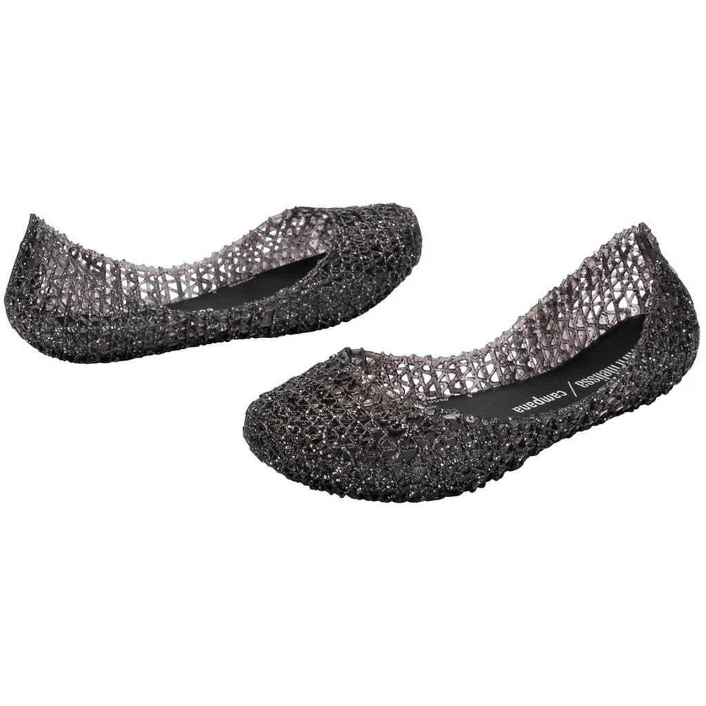 Mini Melissa Mini Melissa Campana Papel Inf BALLERINA AJ839 GLITTER BLACK