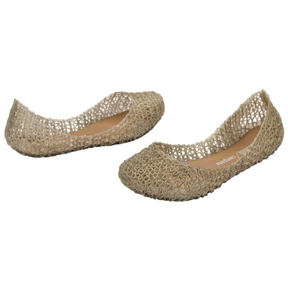 Mini Melissa Mini Melissa Campana Papel Inf BALLERINA AO474 GLITTER GOLD