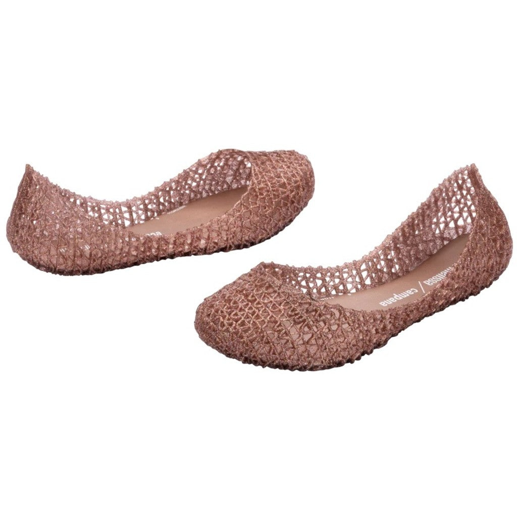 Mini Melissa Mini Melissa Campana Papel Inf BALLERINA AO475 ROSE GLITTER