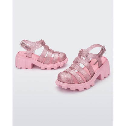 Mini Melissa MINI MELISSA MEGAN INF SANDAL AQ438 PINK/GLITTER