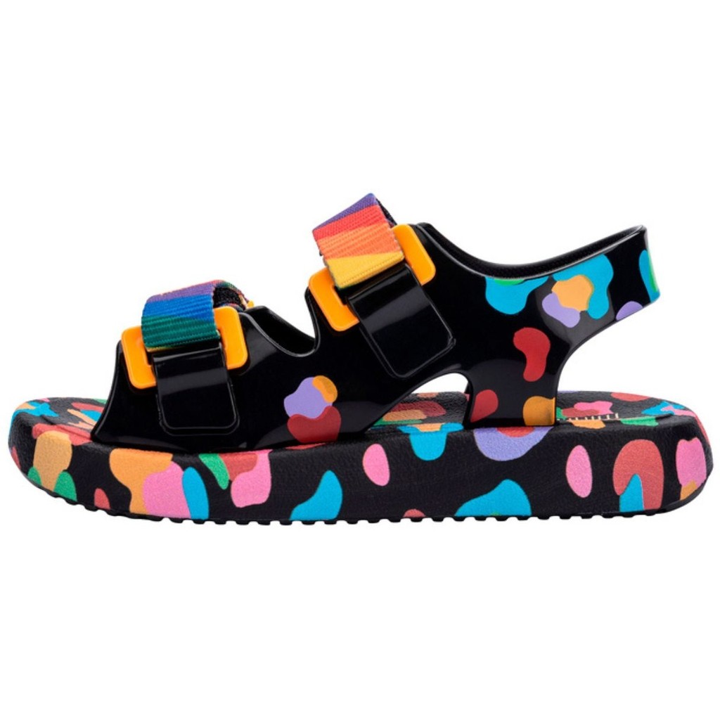 Mini Melissa Mini Melissa Mix Bb SANDAL BB507 BLACK/MULTICOLOR