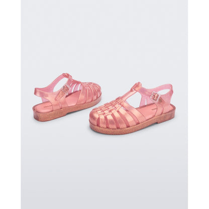 Mini Melissa Mini Melissa Possession Shiny Inf SANDAL BF151 PEARLY PINK