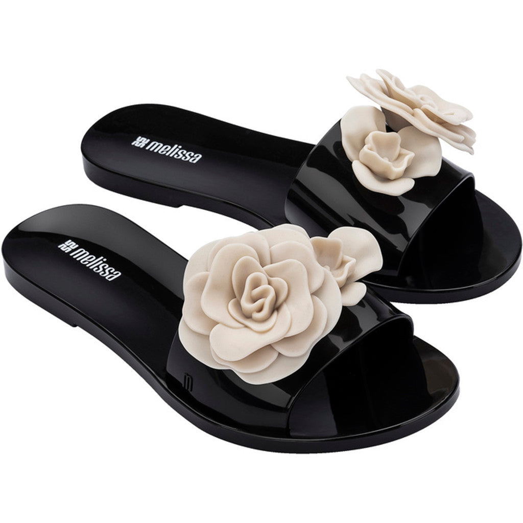 Melissa Melissa Babe Petals Ad SLIDE BO947 BLACK/BEIGE