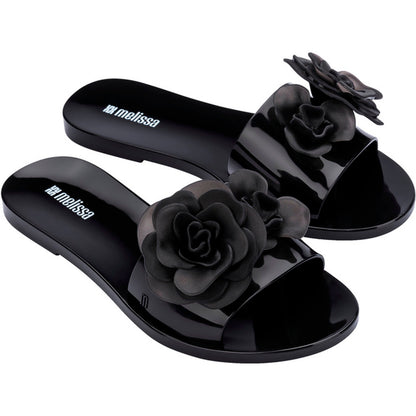 Melissa Melissa Babe Petals Ad SLIDE BS571 BLACK