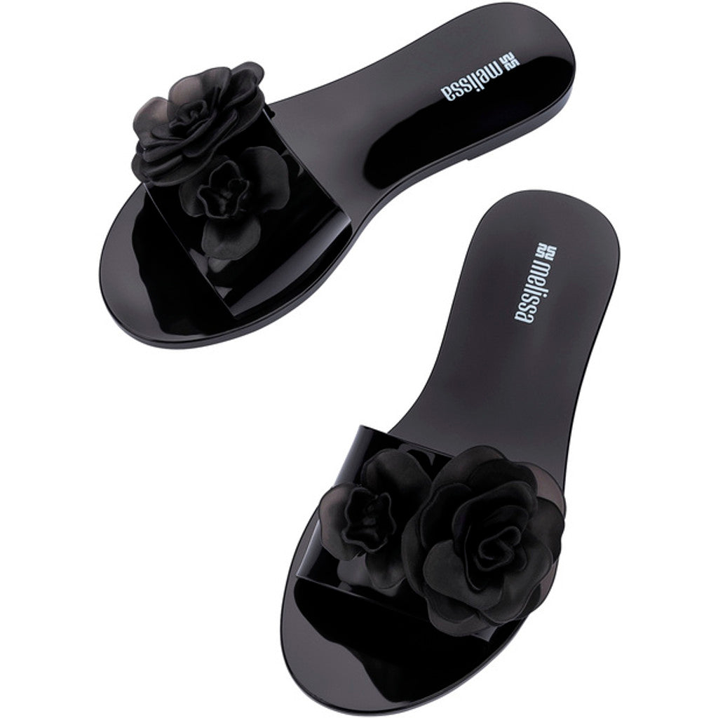 Melissa Melissa Babe Petals Ad SLIDE BS571 BLACK