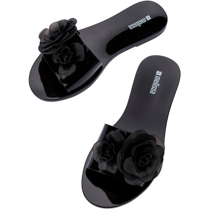 Melissa Melissa Babe Petals Ad SLIDE BS571 BLACK
