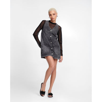Melissa Melissa Babe Petals Ad SLIDE BS571 BLACK