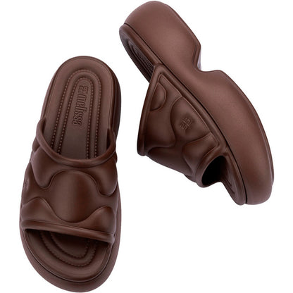 Melissa Melissa Free Puff Platform Ad  BN621 BRONZE