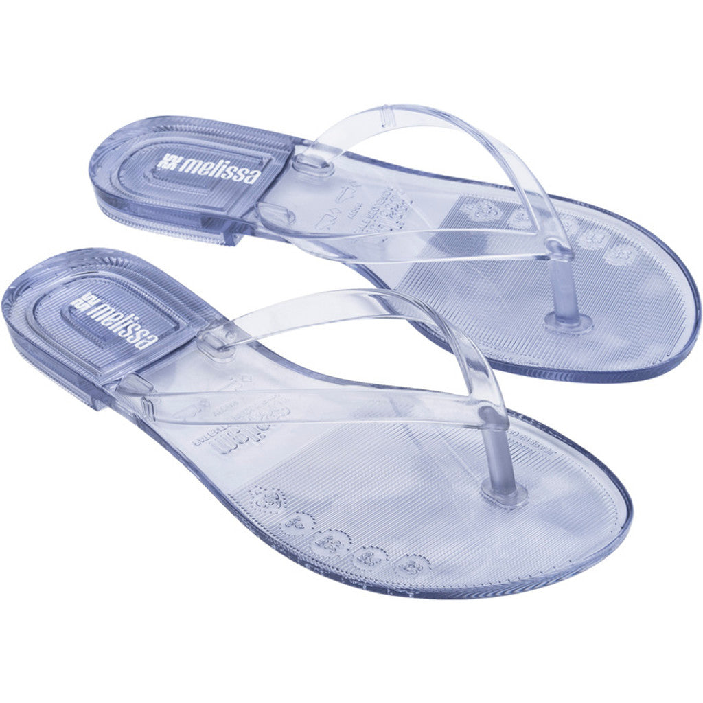 Melissa Melissa Harmonic Jelly Ad FLIP FLOP BX983 CLEAR
