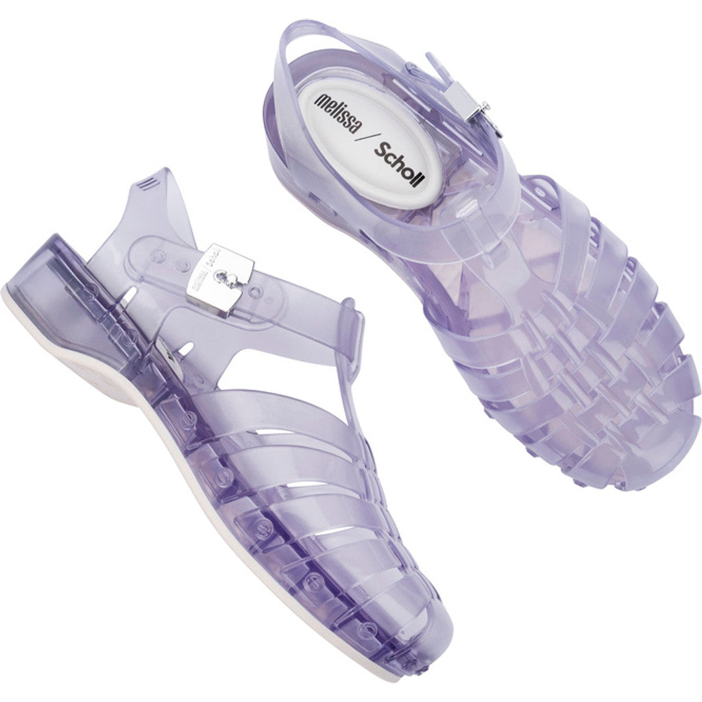 Melissa Melissa Possession Pescura x Scholl Ad SANDAL BS392 CLEAR