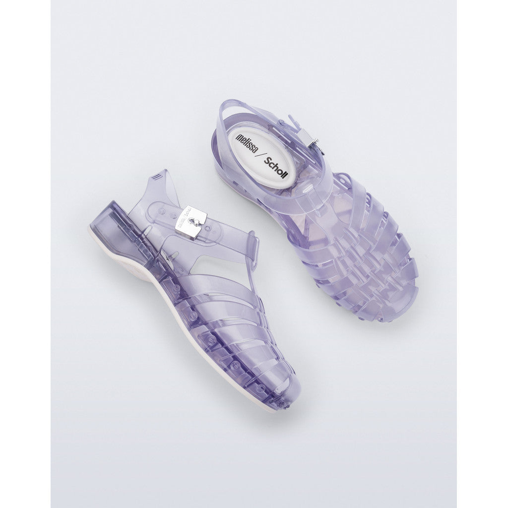 Melissa Melissa Possession Pescura x Scholl Ad SANDAL BS392 CLEAR