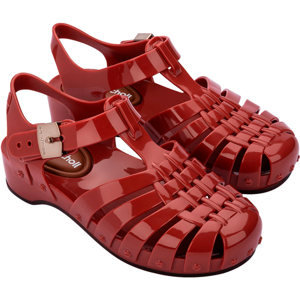 Melissa Melissa Possession Pescura x Scholl Ad SANDAL BS411 RED