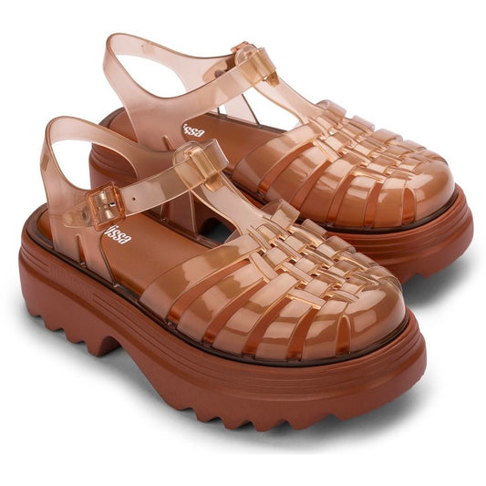 Melissa Melissa Possession Platform Ii Ad PLATFORM BK006 TRANSPARENT BROWN