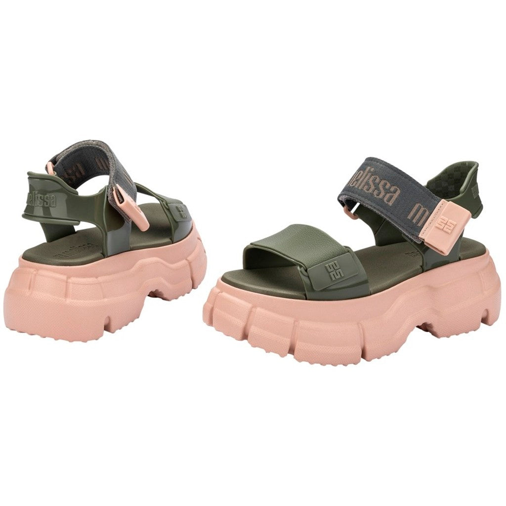 Melissa Melissa Pulse AD SANDAL BR561 BEIGE/GREEN