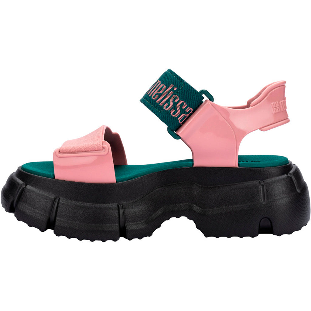Melissa Melissa Pulse AD SANDAL BK883 BLACK/PINK/GREEN