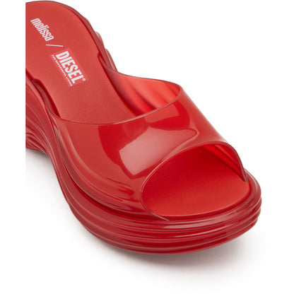 Diesel Melissa Quantum Platform x Diesel AD PLATFORM BP736 TRANSPARENT RED