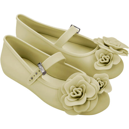 Melissa Melissa Soft Ballerina Petals Ad BALLERINA BS545 GREEN