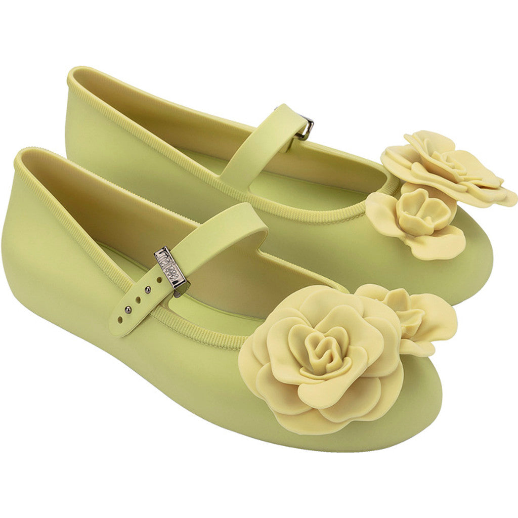 Melissa Melissa Soft Ballerina Petals Ad BALLERINA BS545 GREEN