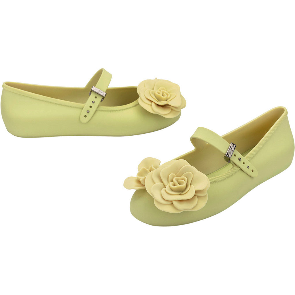 Melissa Melissa Soft Ballerina Petals Ad BALLERINA BS545 GREEN